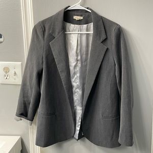 Silence + Noise Gray Blazer